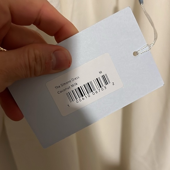 Hill House The Simone Dress in coconut milk - Picture 13 of 13